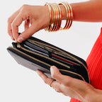 'Almost Perfect' Accordion Zip Wallet