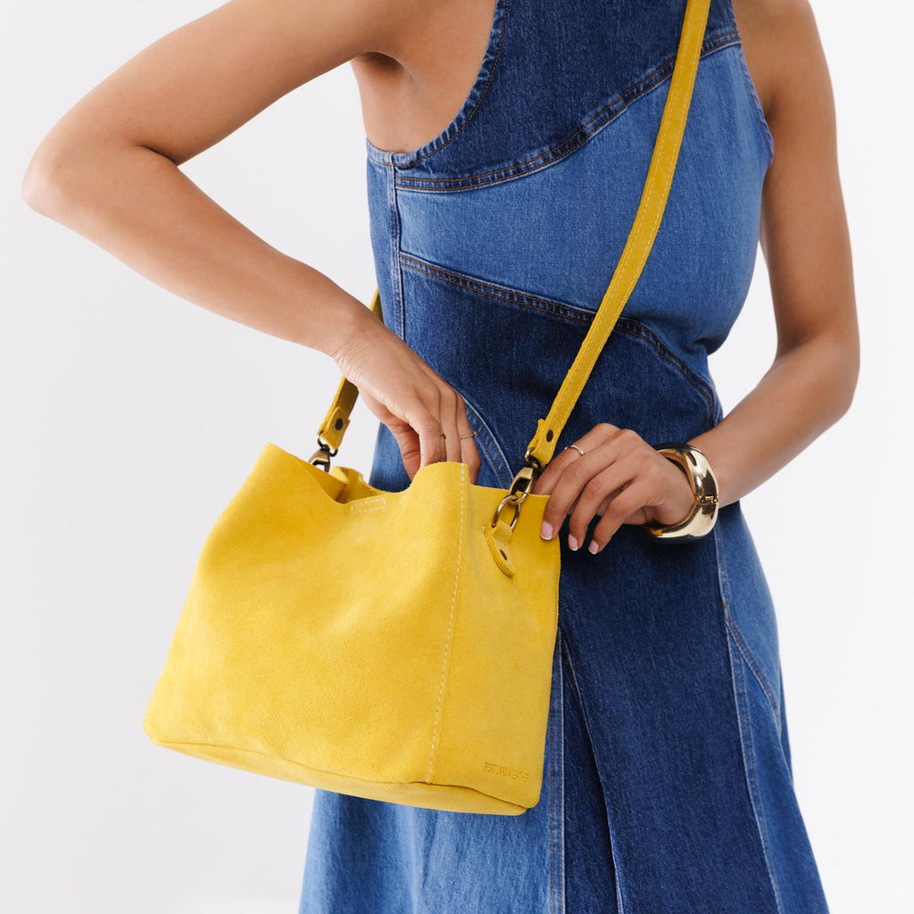 'Almost Perfect' Butterfly Bucket Bag