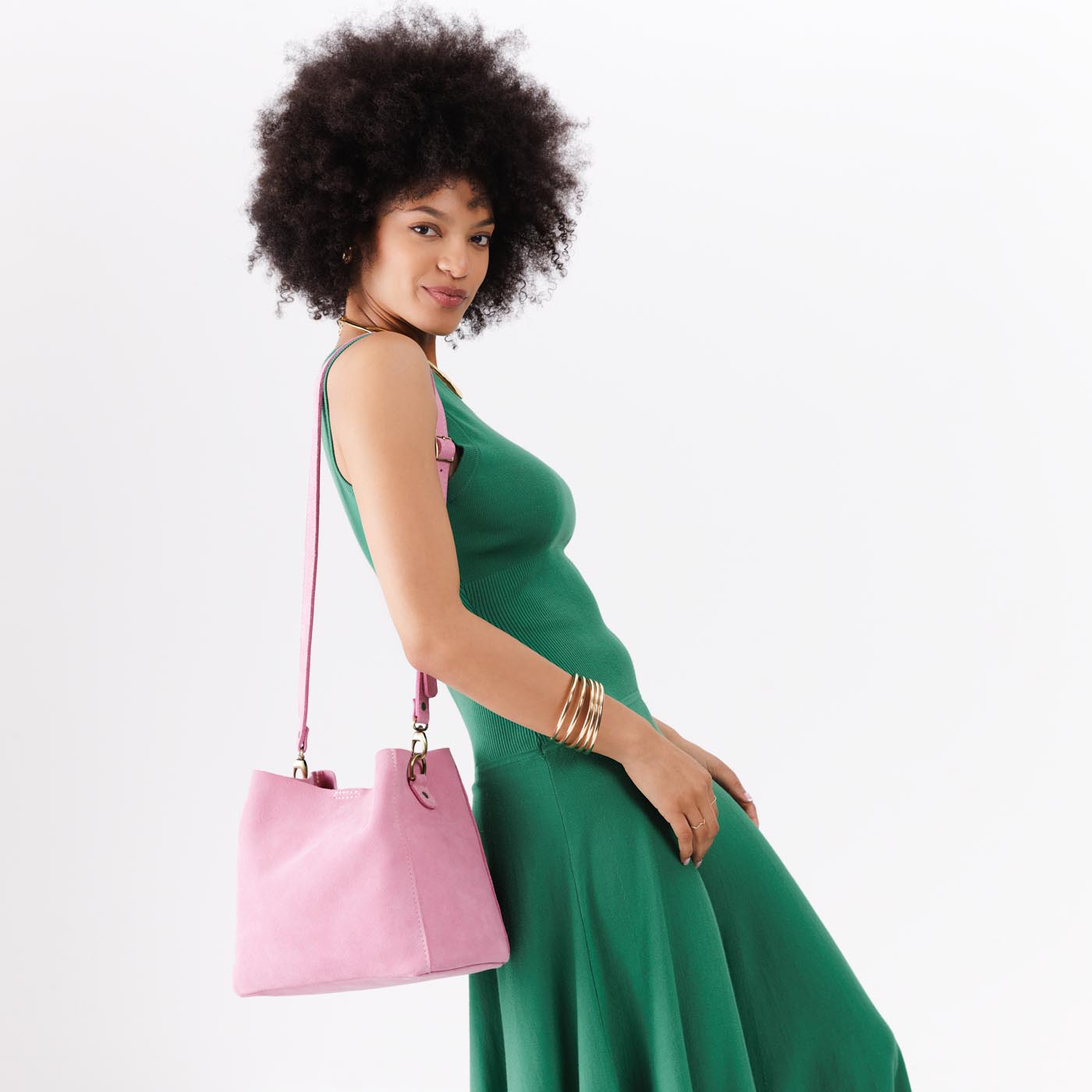 'Almost Perfect' Butterfly Bucket Bag