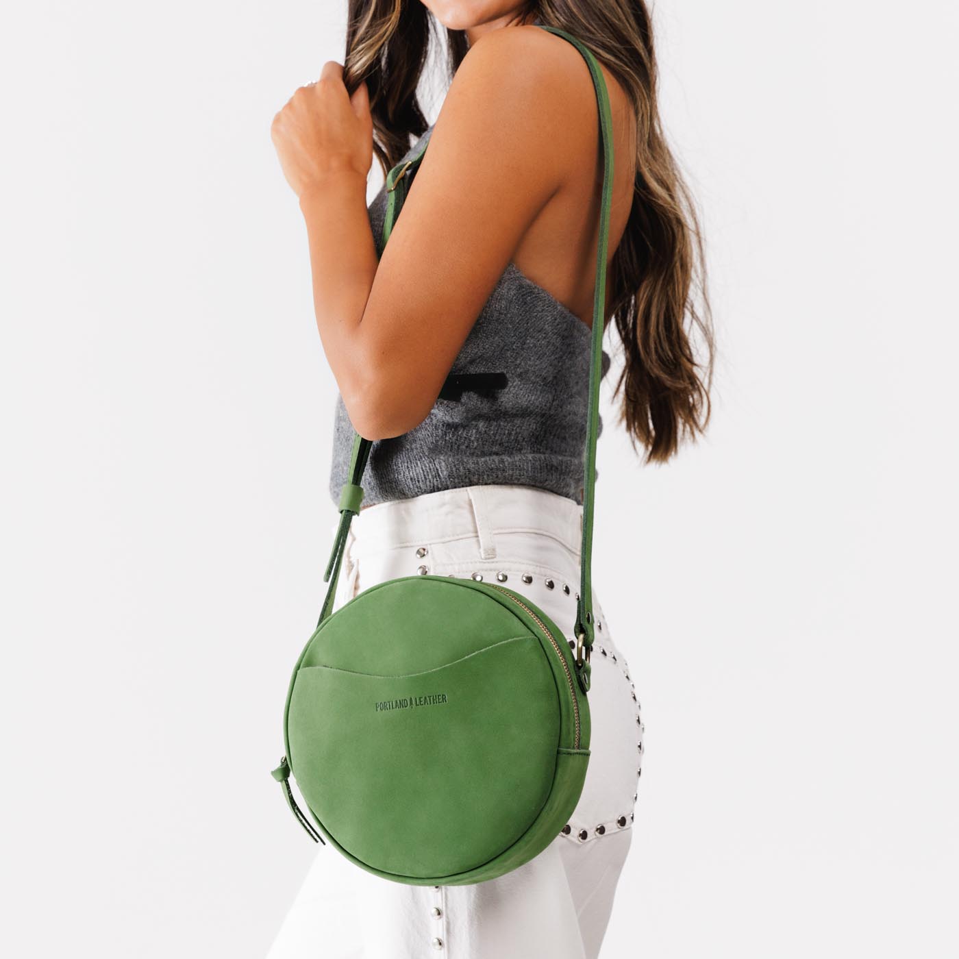 'Almost Perfect' Circle Crossbody