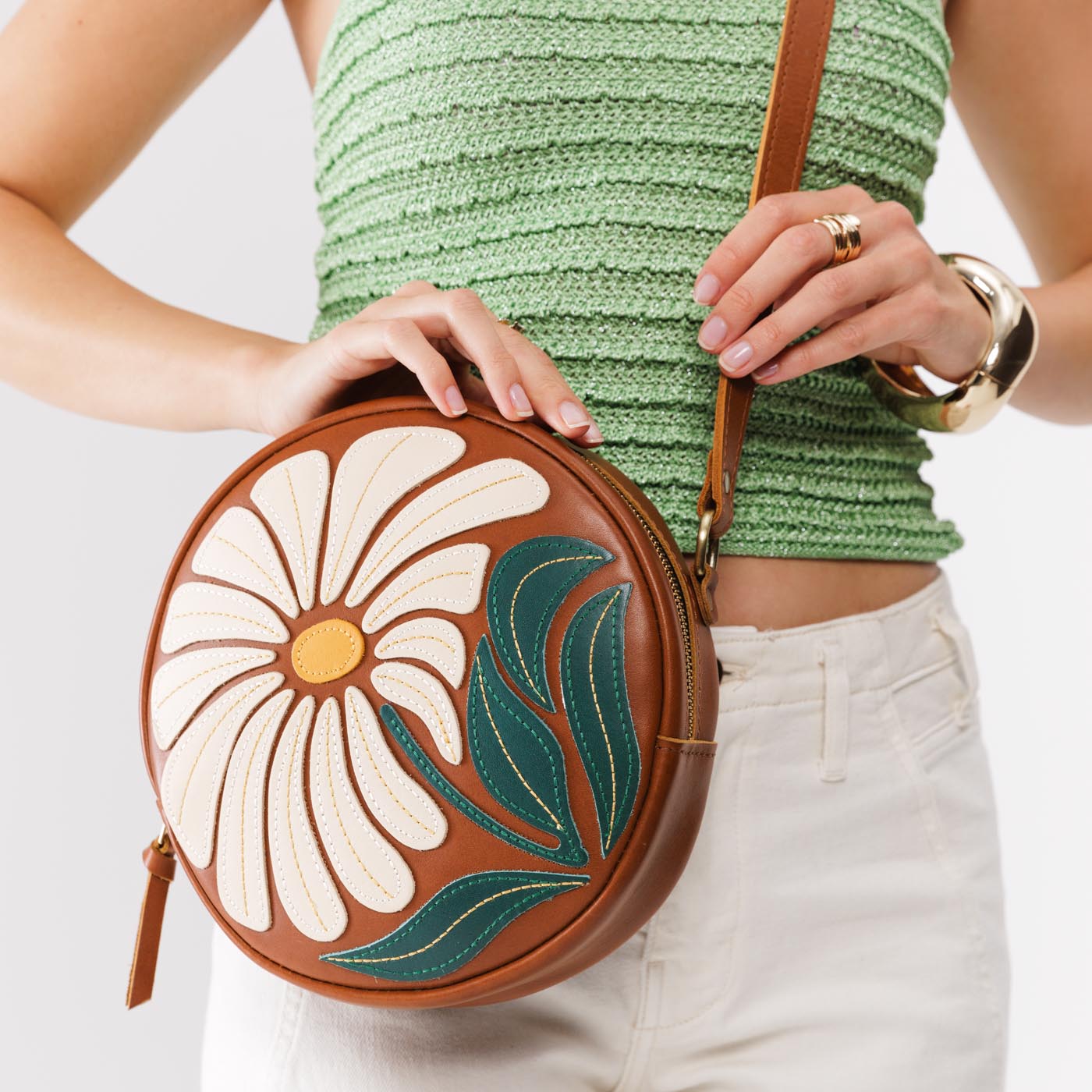 'Almost Perfect' Circle Crossbody