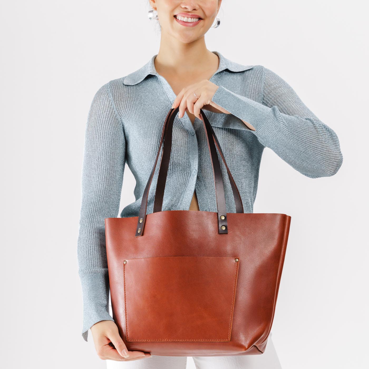 'Almost Perfect' Leather Tote Bag