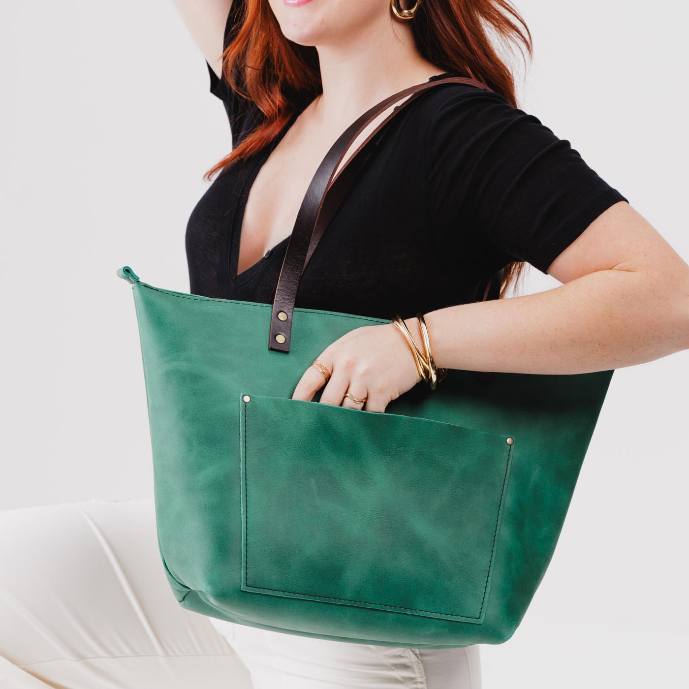 'Almost Perfect' Leather Tote Bag