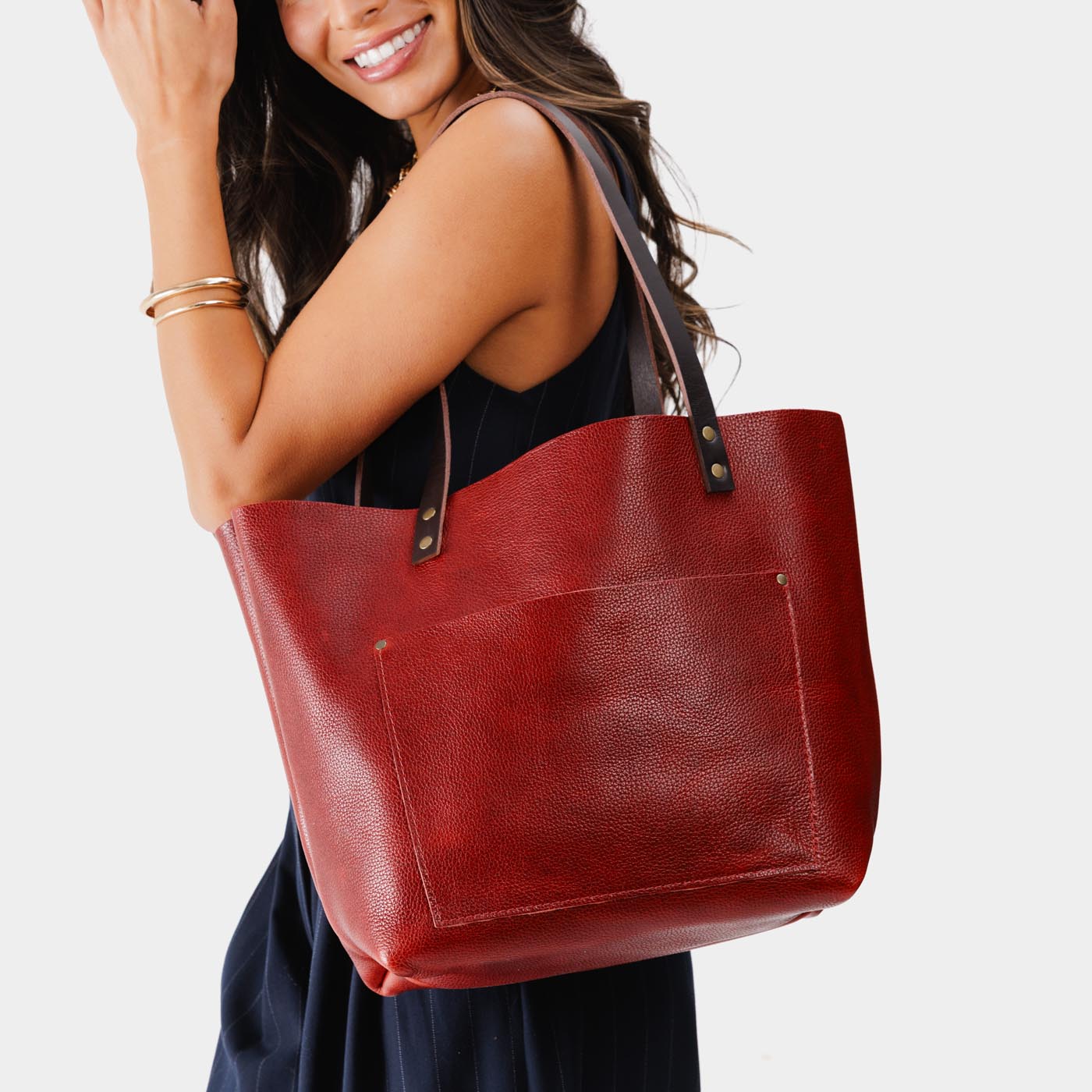 'Almost Perfect' Leather Tote Bag