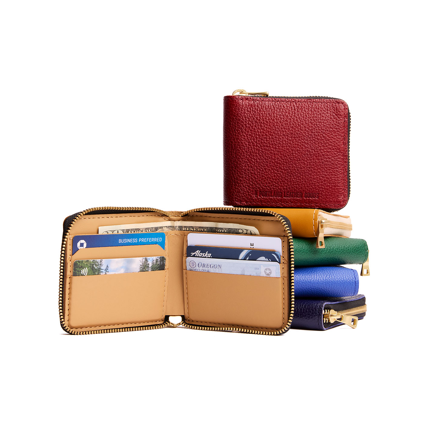'Almost Perfect' Small Zipper Bifold Wallet