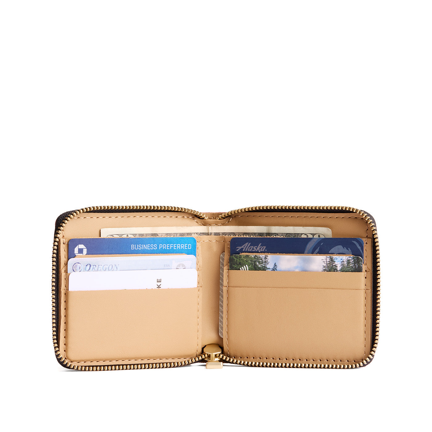 'Almost Perfect' Small Zipper Bifold Wallet